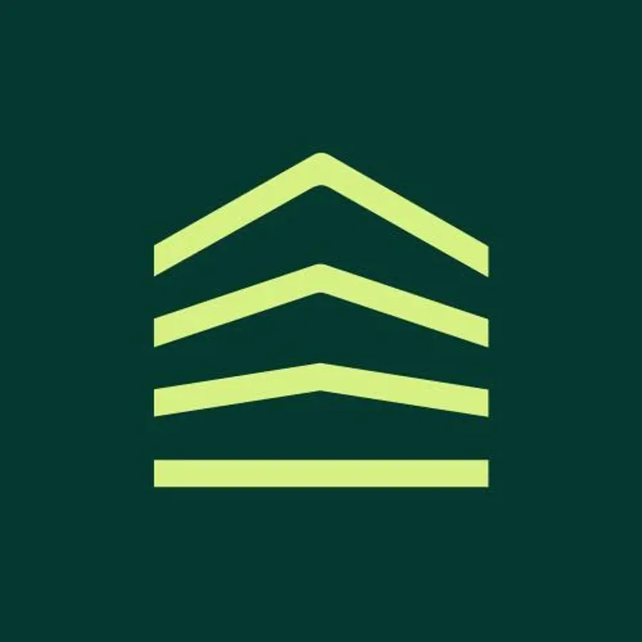 Het logo van Amdax